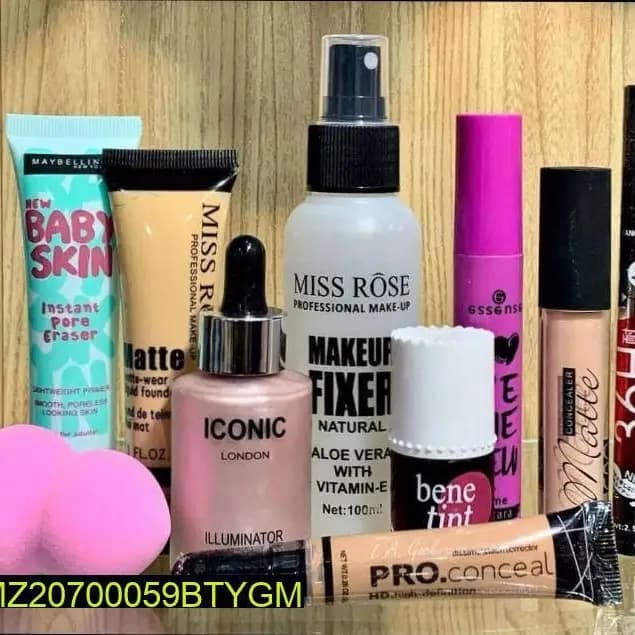 Set of 10 Makeup Accessories
